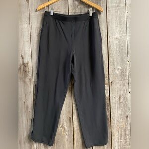 lululemon athletica Black Cropped Performance Pants
